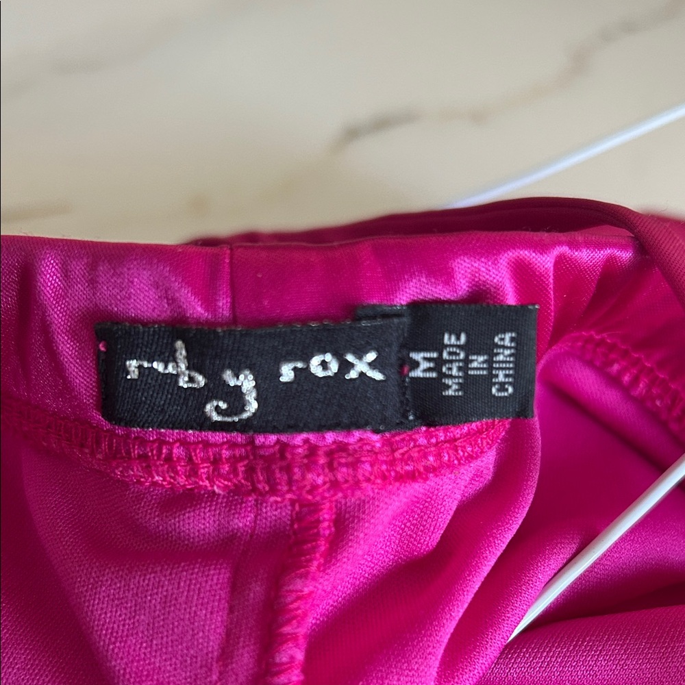 Ruby Rox Fuchsia Mini Dress - Picture 2 of 2